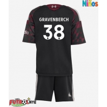 Camiseta Liverpool Ryan Gravenberch #38 Tercera Equipación para niños 2026-27 manga corta (+ pantalones cortos)